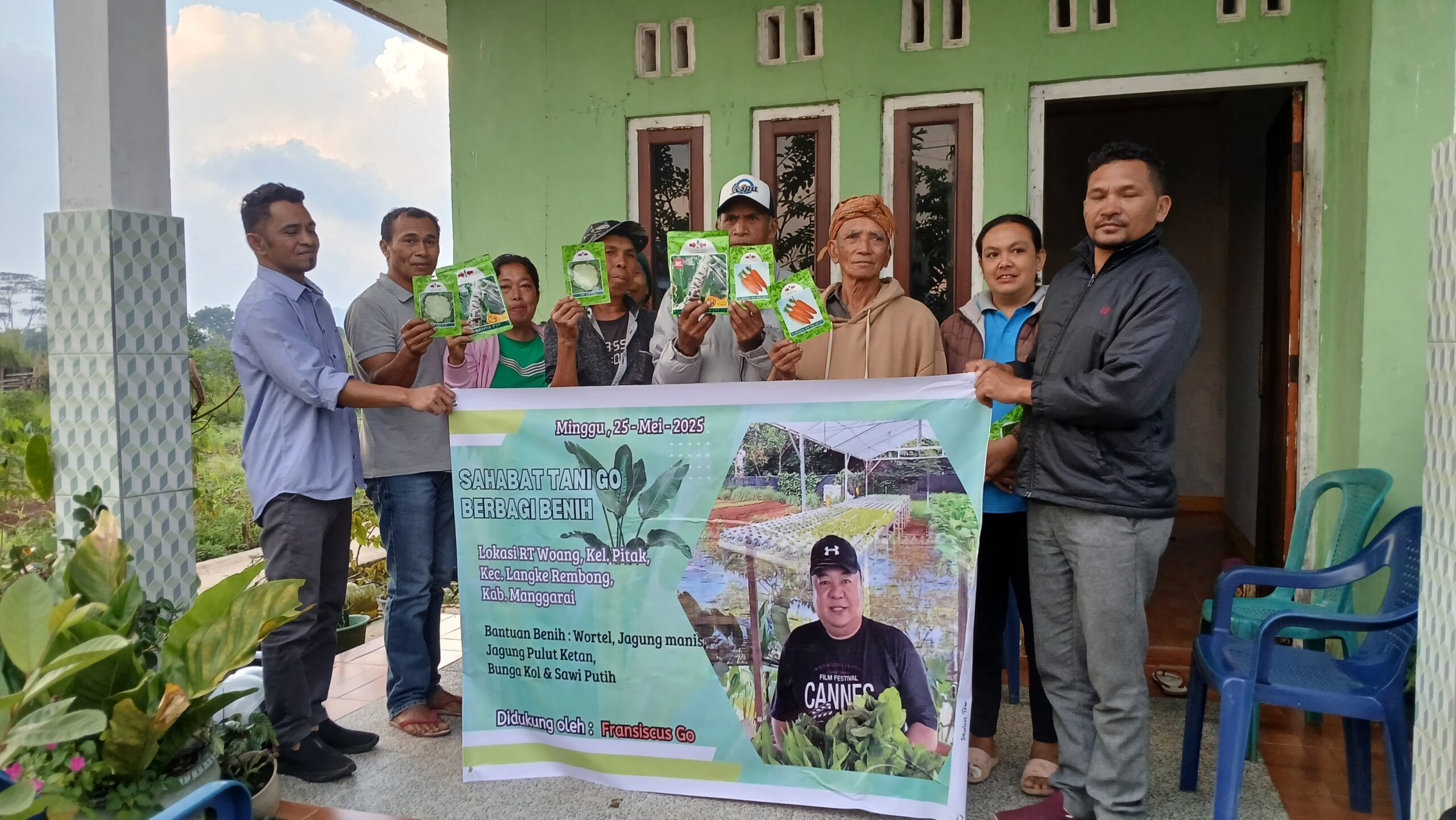 Sahabat Tani Go Dukung Petani Manggarai dengan Bantuan Benih Hortikultura